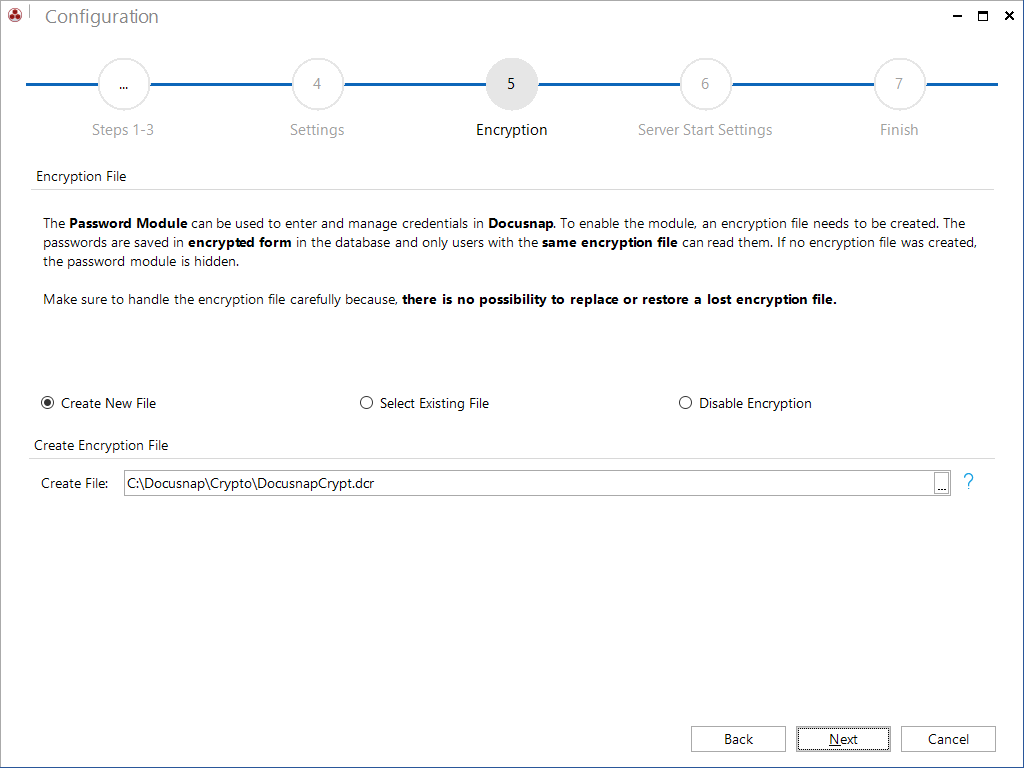 Docusnap-Configuration-Encryption