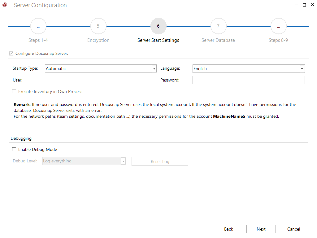 Docusnap-Configuration-Server