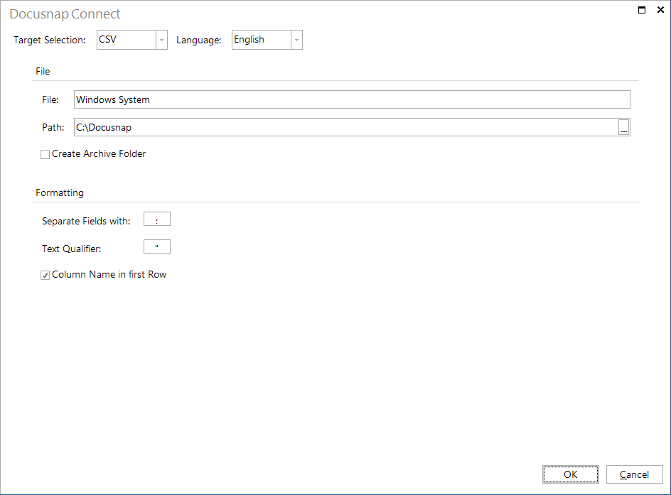 Docusnap-Connect-Schedule-Package-CSV