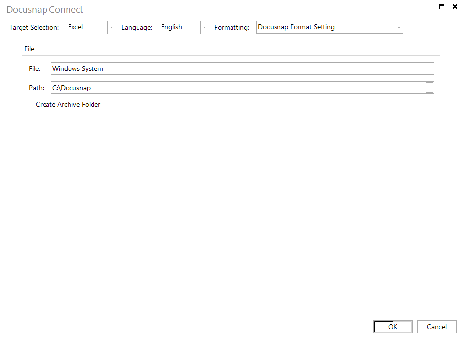 Docusnap-Connect-Schedule-Package-Excel