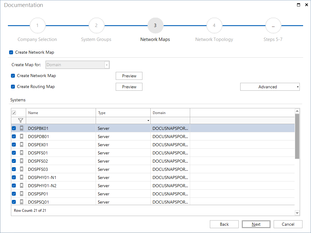 Docusnap-Documentation-System-Groups-Network-Maps