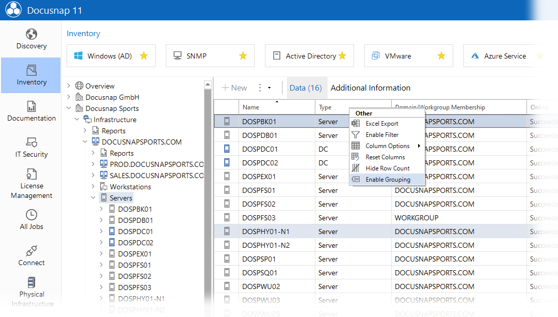 Docusnap-Enable-Grouping