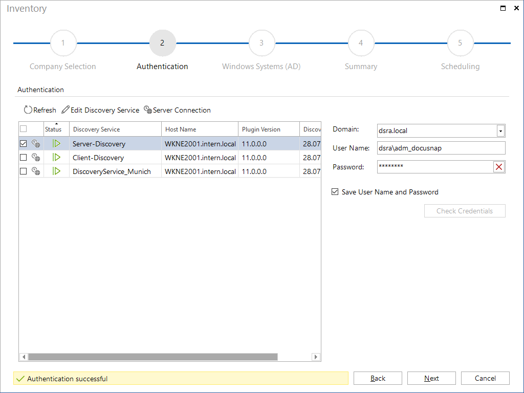 Docusnap-Inventory-Authentication