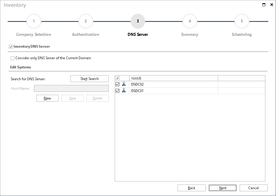 Docusnap-Inventory-DNS-Server