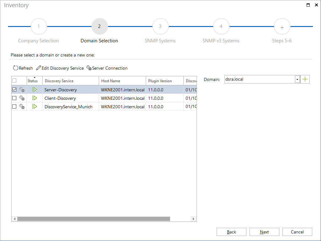 Docusnap-Inventory-Domain-without-authentication