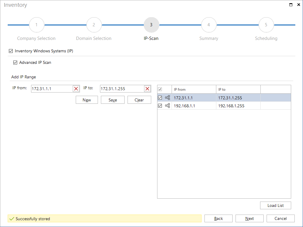 Docusnap-Inventory-IP-Scan