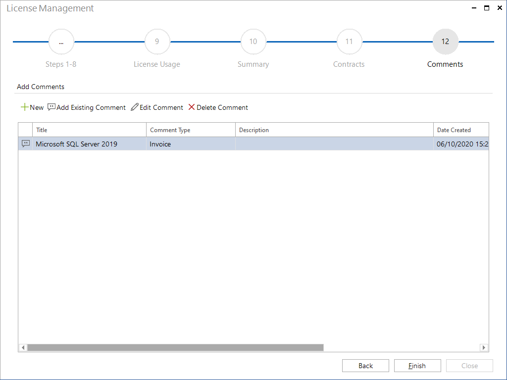 Docusnap-License-Management-Comments