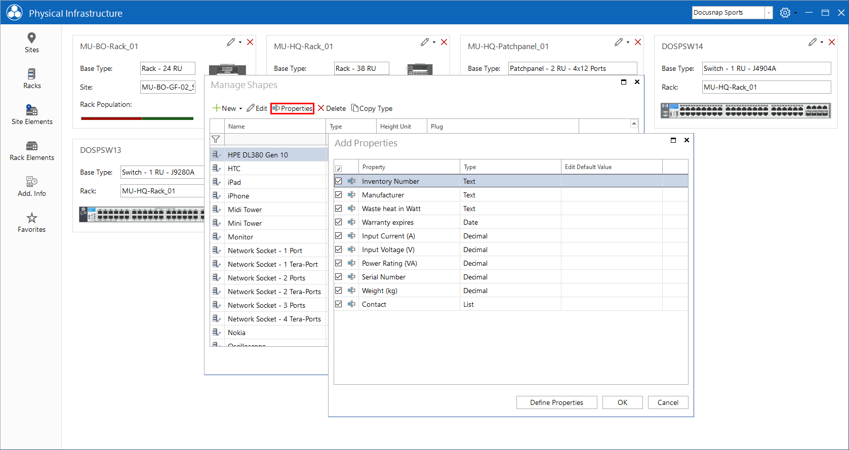 Docusnap-Physical-Infrastructure-Rack-Properties