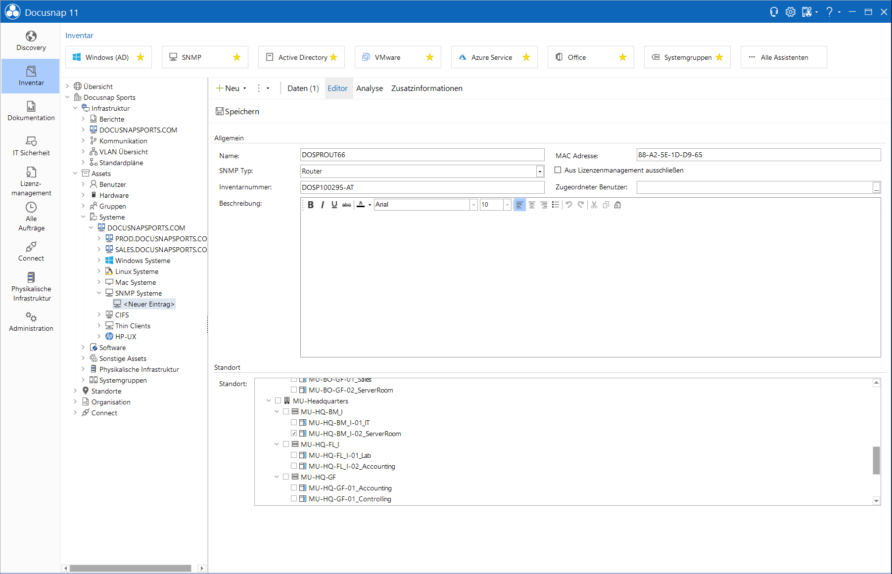 Docusnap-Datenexplorer-Firewall-Erstellen