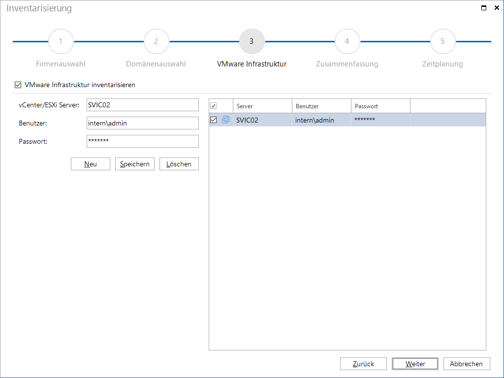 Docusnap-Inventarisierung-VMware-Infrastruktur