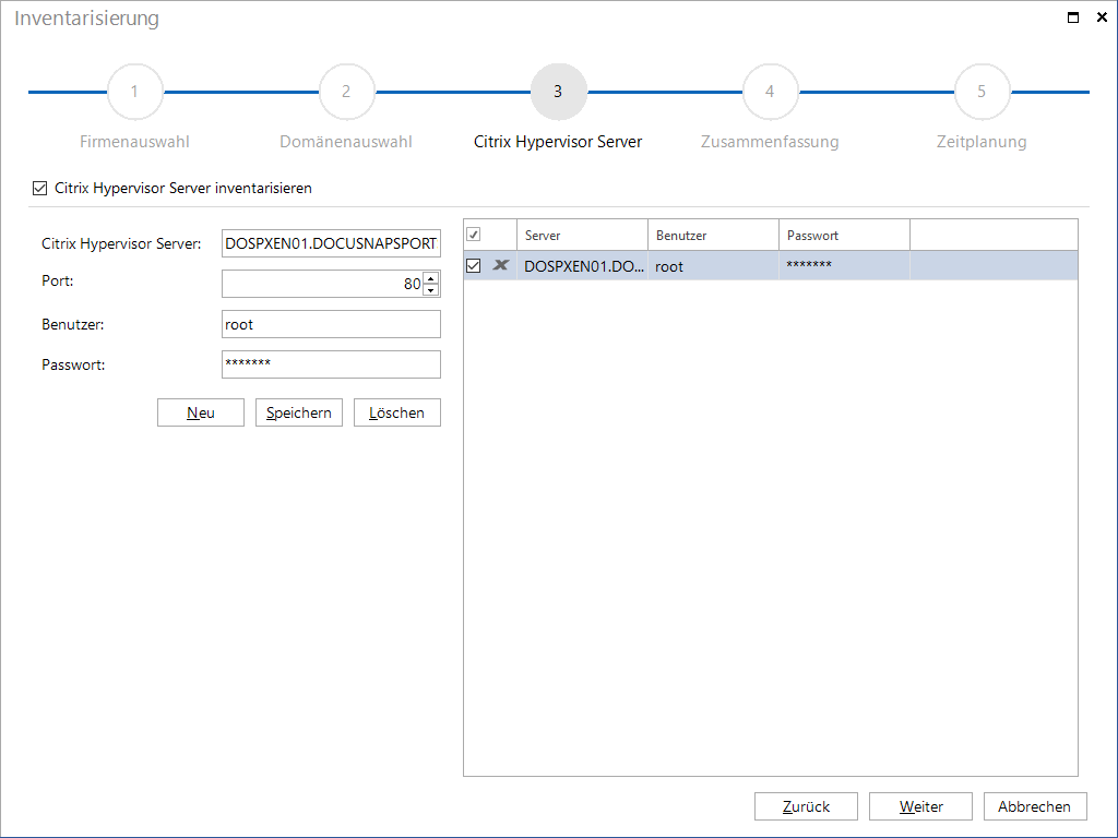 Docusnap-Inventarisierung-XenCenter