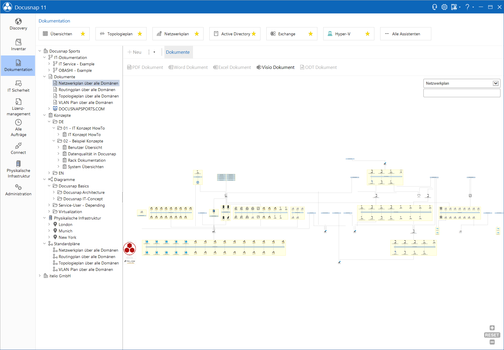 Docusnap-IT-Dokumentation-Layer2-Plan