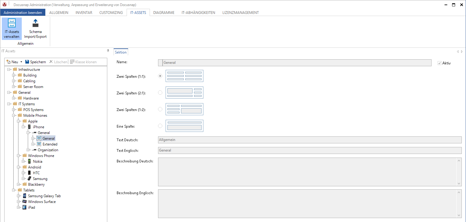 Docusnap-Administration-Inventar-IT-Assets-Sektion