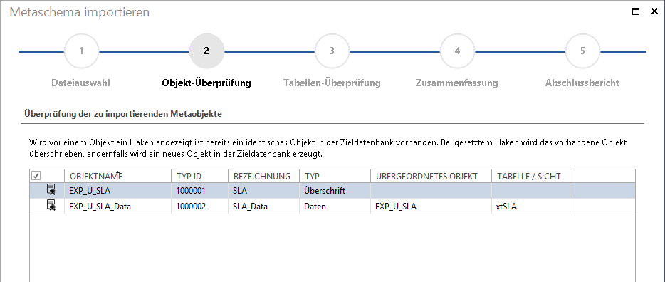 Docusnap-Metaschema-importieren-Objekt-Ueberpruefung