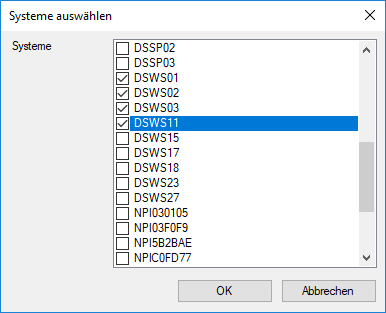 Docusnap-Berichte-Dialog-Listenfeld-ausgeführt